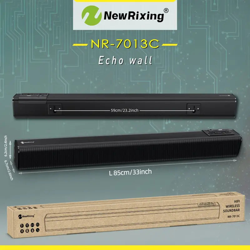 NEWRIXING TV Soundbar
